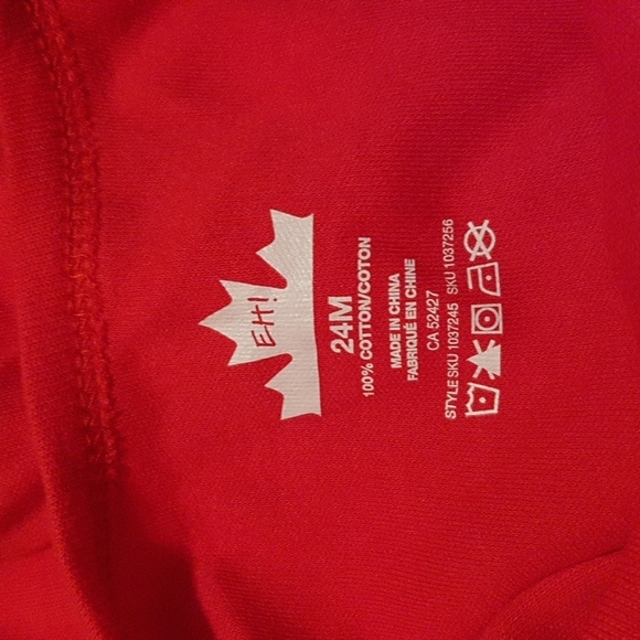 Canada Day 3 bodysuits 24 months undershirt NWT - Picture 7 of 7